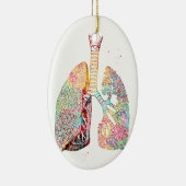 Lungs Art Keramik Ornament (Rechts)