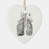 Lungs Art Keramik Ornament (Rechts)