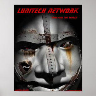 Lunitech Netz-Plakat Poster