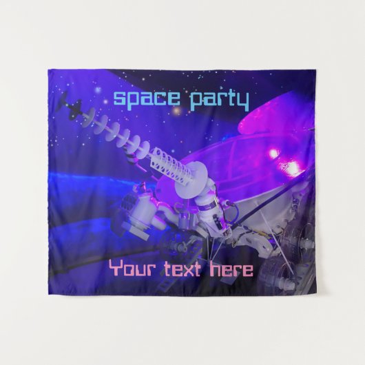 Lunokhod Wandteppich (Vorderseite (Horizontal))