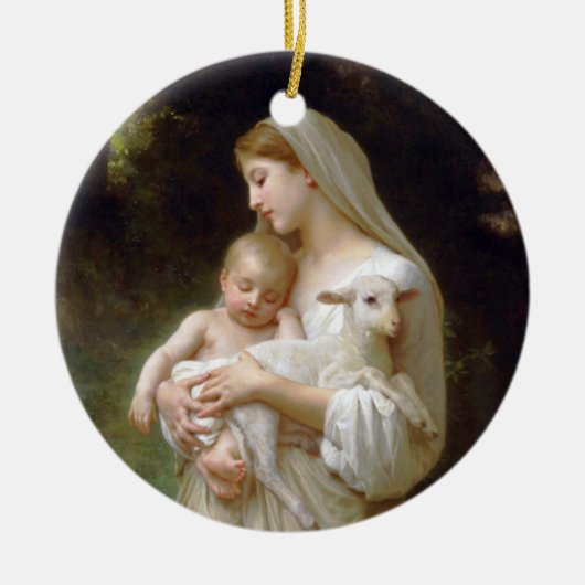 L'Unschuld Keramik Ornament (Vorne)