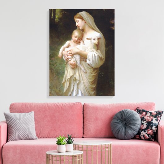 L'Unschuld Leinwanddruck (Insitu (Wohnzimmer))