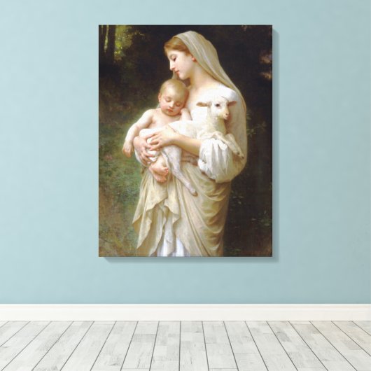 L'Unschuld Leinwanddruck (Insitu (Holzboden))