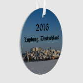 Lupburg, Deutschland-Kreis-Verzierung Ornament (Vorderseite)