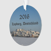 Lupburg, Deutschland-Kreis-Verzierung Ornament (Vorderseite)
