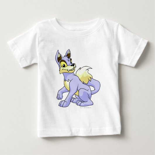 Lupe Blau Baby T-shirt (Vorderseite)