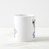 Lupe Blau Kaffeetasse (Mittel)