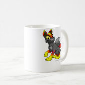 Lupe Feuer Kaffeetasse (VorderseiteRechts)