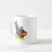Lupe Feuer Kaffeetasse (Vorderseite Links)