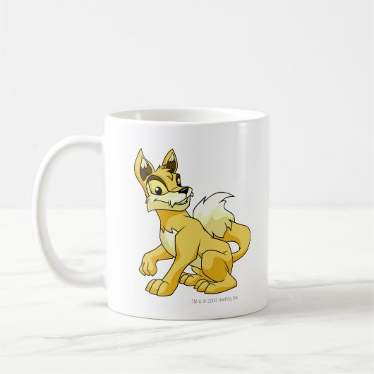 Lupe Gelb Kaffeetasse (Links)