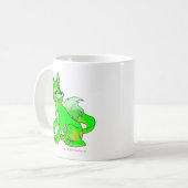 Lupe Glühen Kaffeetasse (Vorderseite Links)