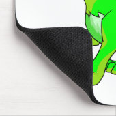 Lupe Glühen Mousepad (Ecke)