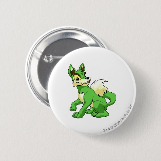 Lupe Grün Button (Vorne & Hinten)