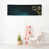 Lupe im Steampunk-Stil Banner (Insitu)