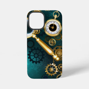 Lupe im Steampunk-Stil iPhone 12 Mini Hülle