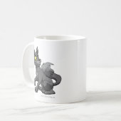 Lupe Schatten Kaffeetasse (Vorderseite Links)