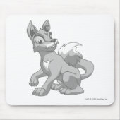 Lupe Silber Mousepad (Vorne)