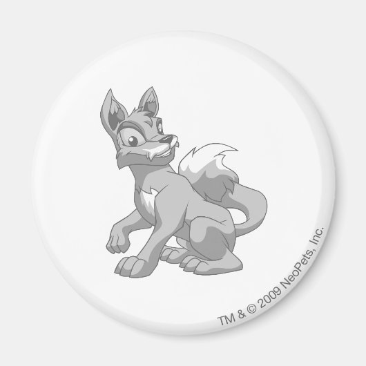 Lupe Silver Magnet (Vorne)