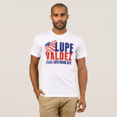 Lupe Valdez für Texas-Gouverneur 2018 T-Shirt (Vorne ganz)