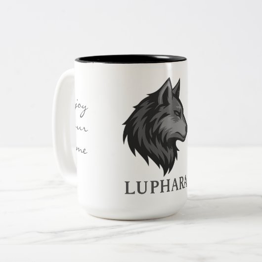 LUPHARA Wolf Tasse (Vorderseite Links)