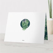 Lupin-Blume Karte (Rückseite)