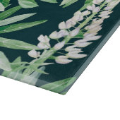 Lupin-Blume Schneidebrett (Ecke)