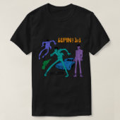 Lupin der 3. Pose T - Shirt (Design vorne)