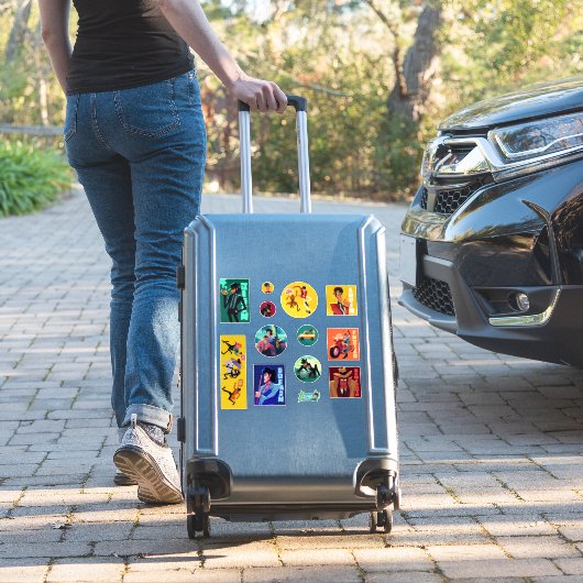 Lupin III 12 sticker set (Koffer Insitu)