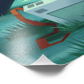 Lupin III the third lounging jigen print Fotodruck (Ecke)