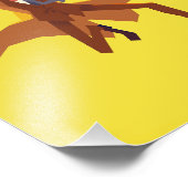 Lupin III the third Zenigata chase print Fotodruck (Ecke)