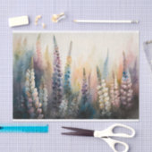 Lupine 2 seidenpapier (Handwerk)