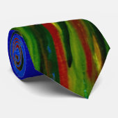 Lupine auf einer Graswiese Krawatte (Gerollt)