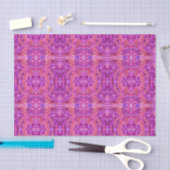 Lupine Blume Bohemisch Boho Arabesque Muster Pink Seidenpapier (Handwerk)
