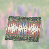 Lupine Blume Schmetterlinge Vintage Blütenfülle