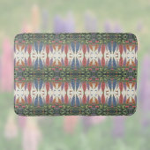 Lupine Blume Schmetterlinge Vintages Blumenmuster Badematte