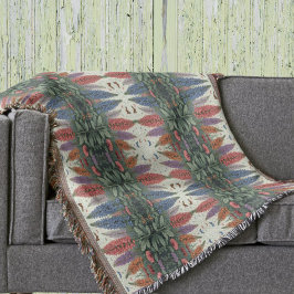 Lupine Blume Schmetterlinge Vintages Blumenmuster Decke