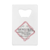 Lupine Bottle Opener Geldbeutel Flaschenöffner (Rückseite)