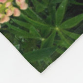 Lupine-Feld in Neuseeland Fleecedecke (Ecke)