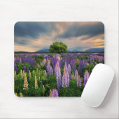 Lupine-Feld in Neuseeland Mousepad (Mit Mouse)