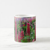 Lupine Flower Garden Kaffeetasse (Mittel)