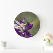 Lupine Große Wanduhr (Zuhause)