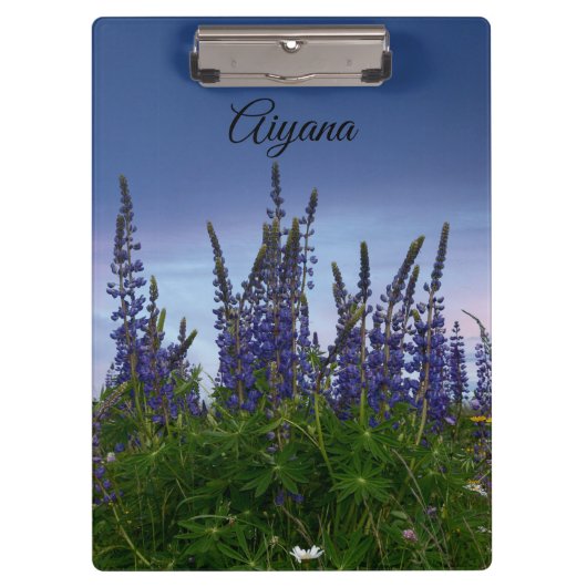 Lupine Klemmbrett (Vorderseite)