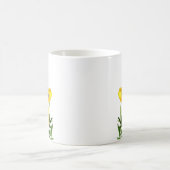 Lupine-Mohnblumen-Tasse Kaffeetasse (Mittel)