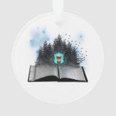 Lupine-Ornament Ornament (Rückseite)