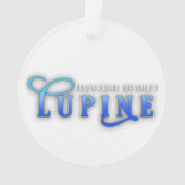 Lupine-Ornament Ornament (Vorderseite)