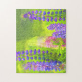 Lupine Painting - Original Blume Kunst Puzzle (Vertikal)