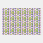 Lupine Painting - Originelle Blume Kunst Geschenkpapier Set (Vorderseite 3)