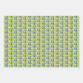 Lupine Painting - Originelle Blume Kunst Geschenkpapier Set (Vorderseite 2)