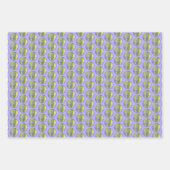 Lupine Painting - Originelle Blume Kunst Geschenkpapier Set (Vorderseite)