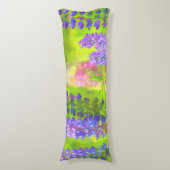 Lupine Painting - Originelle Blume Kunst Seitenschläferkissen (Vorderseite Vertikal)